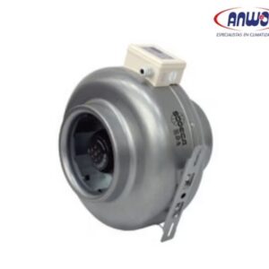 EXTRACTOR CIRCULAR EN LINEA PARA CONDUCTO CON MOTOR IP54 0,157KW 38dB(A)